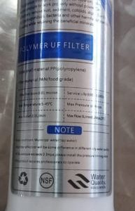 UF Membrane for the 5 Stage UF System